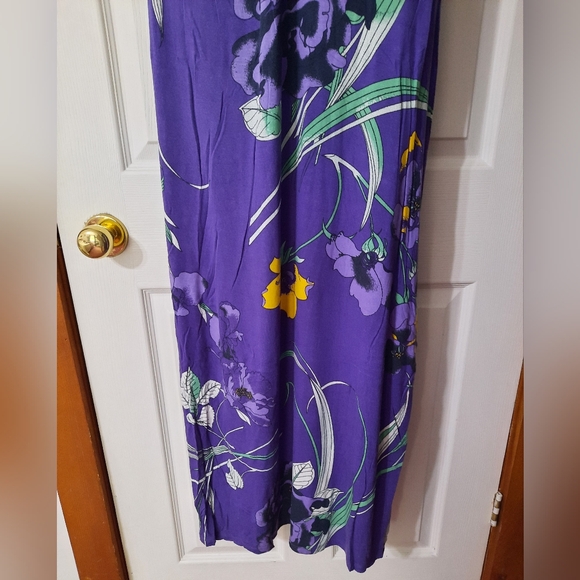 Vintage Y2K Floral Tank Maxi Dress - Picture 3 of 11